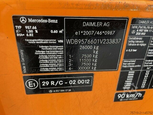 Müllwagen Mercedes-Benz 2629 6x2 Econic Faun/Komischüttung