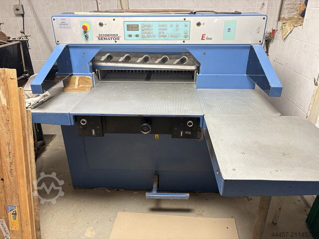 Paper cutting machine Schneider Senator 76-e-line