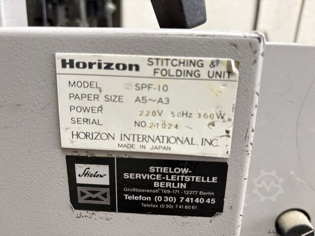 Broschürenfertigungssystem Horizon MC-80