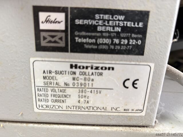 Broschürenfertigungssystem Horizon MC-80