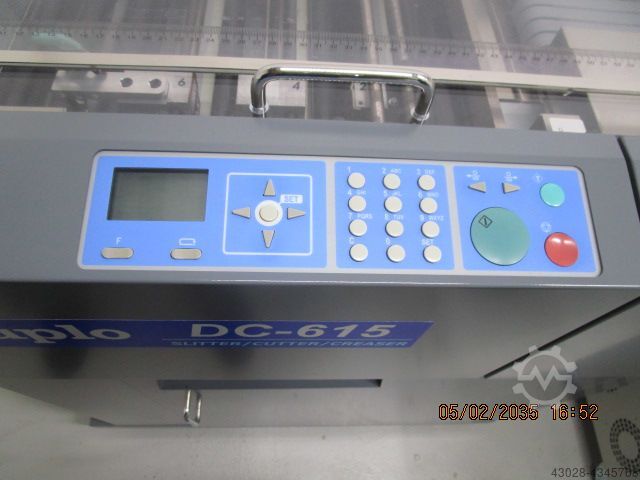 FINISHER FÜR DIGITALEN FARBDRUCK DUPLO DC-615 PRO