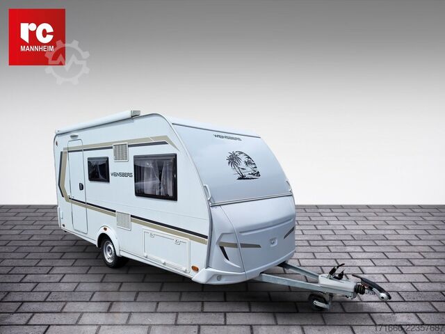 Wohnwagen WEINSBERG CaraOne 420 QD Markise | Rangierhilfe