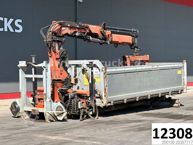 Roll-off tipper truck Bruns A6K 4610 Abroll-Kippaufbau, Atlas 165.2E