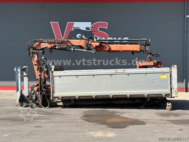 Roll-off tipper truck Bruns A6K 4610 Abroll-Kippaufbau, Atlas 165.2E