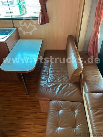 Cattle truck MERCEDES-BENZ Atego 1218L Pferdetransporter + Gimmel Anh.