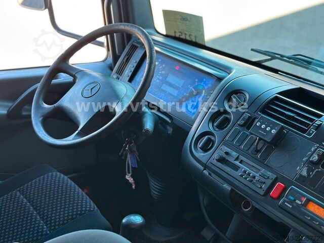 Cattle truck MERCEDES-BENZ Atego 1218L Pferdetransporter + Gimmel Anh.