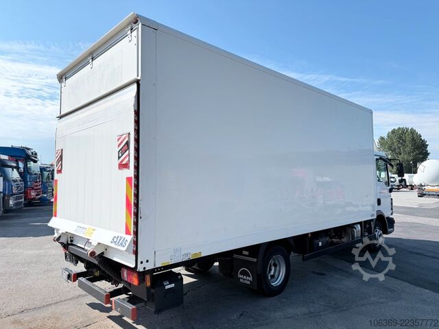 Box van MAN TGL 8.190 4x2 6.0 m Euro 6 Closed Box / Koffer