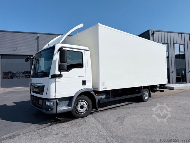 Box van MAN TGL 8.190 4x2 6.0 m Euro 6 Closed Box / Koffer