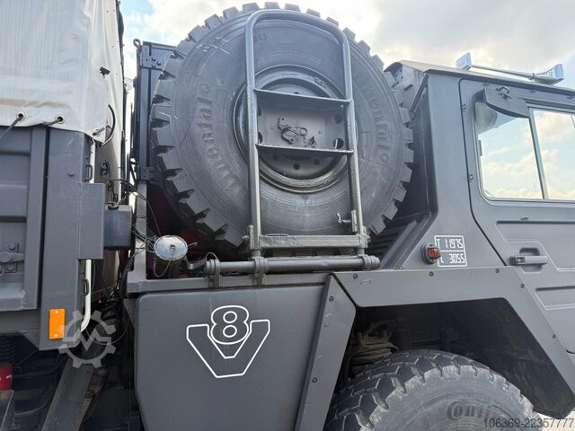 LKW mit Pritsche & Plane MAN 5 To MIL 4x4 / Partytruck