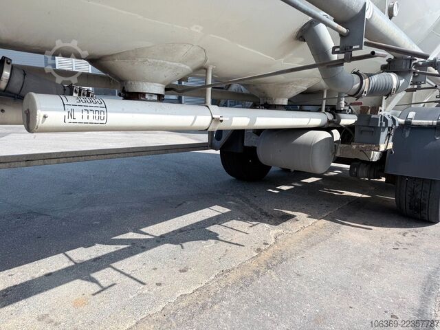 Silo trailer  HMK Bilcon 30 t. 42 m3 Silo tank 6 Compartment