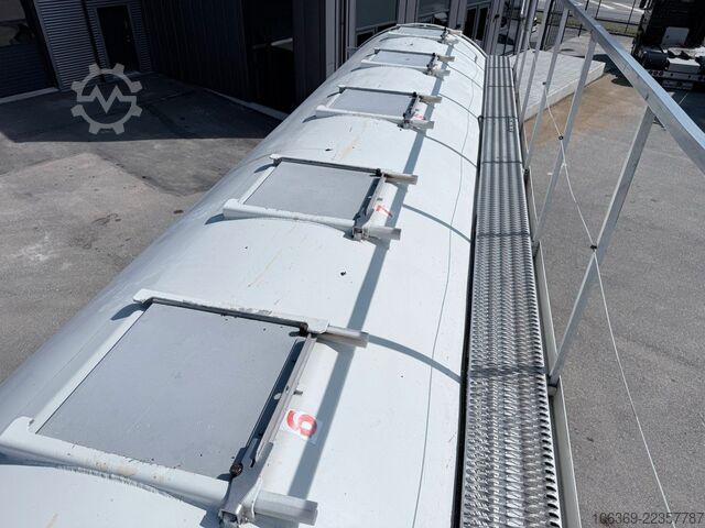 Silo trailer  HMK Bilcon 30 t. 42 m3 Silo tank 6 Compartment