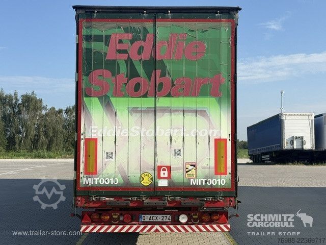 Auflieger mit Pritsche & Plane Schmitz Cargobull Curtainsider Mega