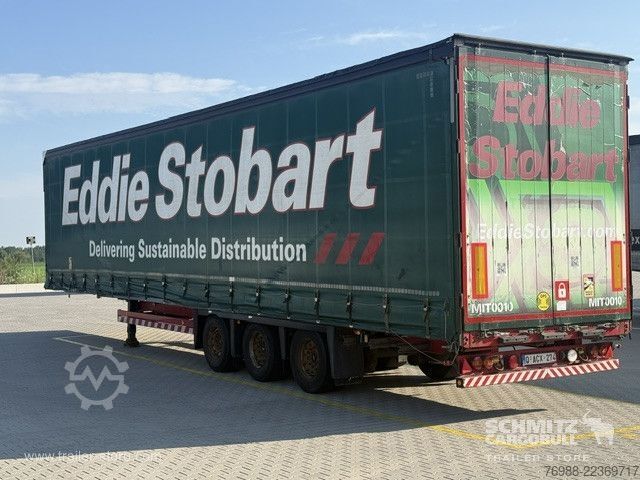 Auflieger mit Pritsche & Plane Schmitz Cargobull Curtainsider Mega