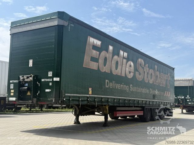 Auflieger mit Pritsche & Plane Schmitz Cargobull Curtainsider Mega