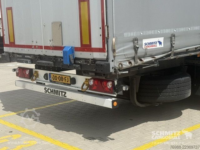 Auflieger mit Pritsche & Plane Schmitz Cargobull Curtainsider Standard