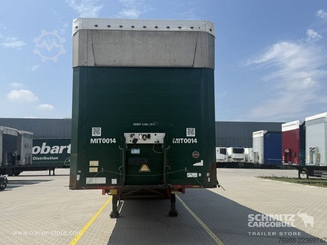 Auflieger mit Pritsche & Plane Schmitz Cargobull Curtainsider Mega