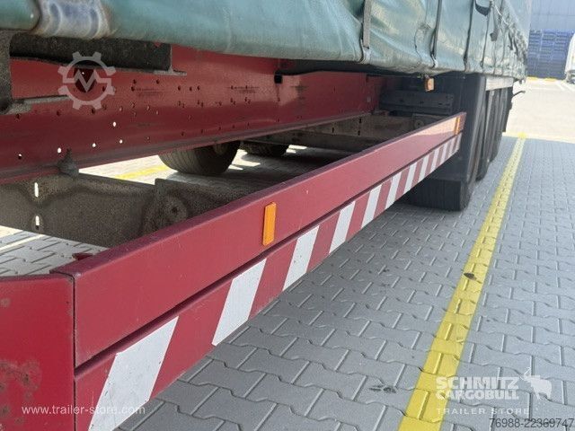 Auflieger mit Pritsche & Plane Schmitz Cargobull Curtainsider Mega
