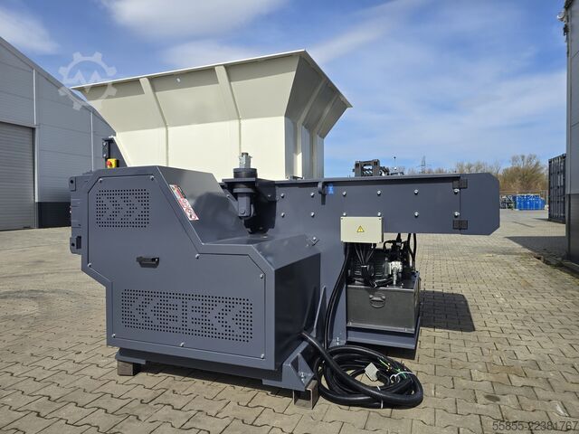 SINGLE SHAFT SHREDDER WITH PUSHER 45KW 3E-GrabTrade WT40100 45KW