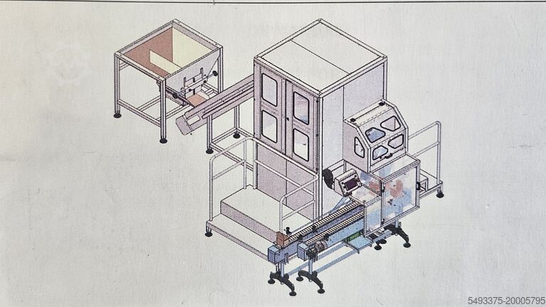 Wäge-Dosier-Verpackungsmaschine maszyna pakująca ważąco-dozująca Ramac LW-CM1