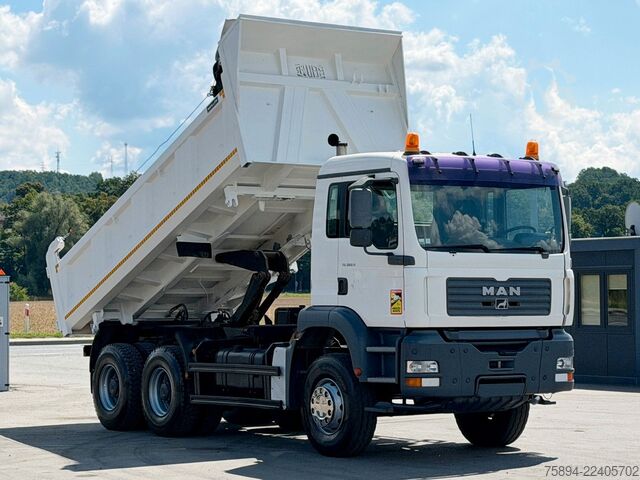 Tipper truck MAN TGA 33.363 * BORDMATIC *6x4 * TOPZUSTAND