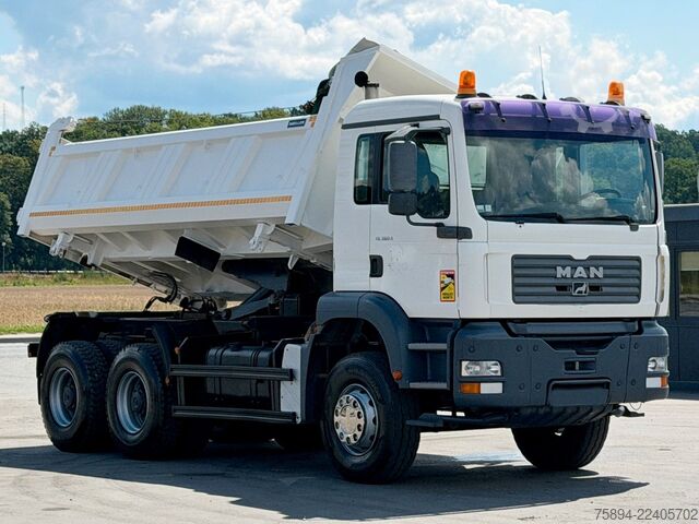 Tipper truck MAN TGA 33.363 * BORDMATIC *6x4 * TOPZUSTAND