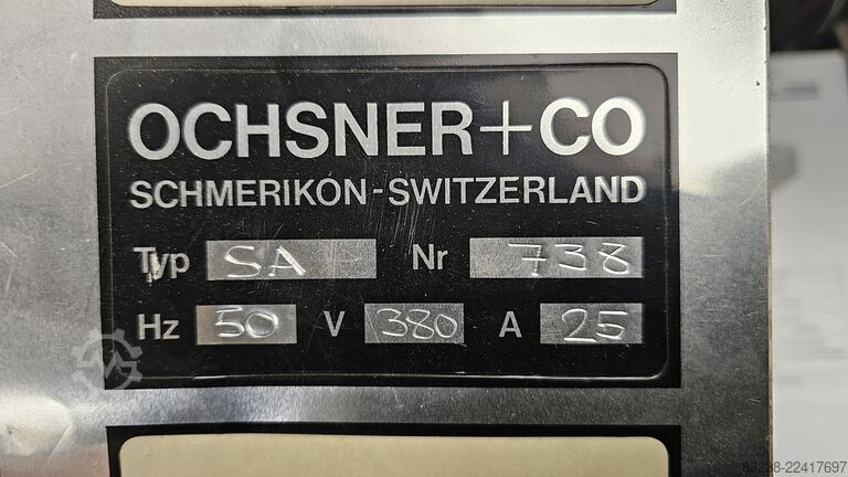 Book binding machine Ochsner SA/GA Goldschnittautomat
