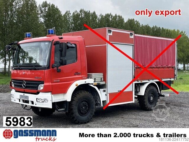 Truck chassis Mercedes-Benz Atego 1118/23 4x4 AF
