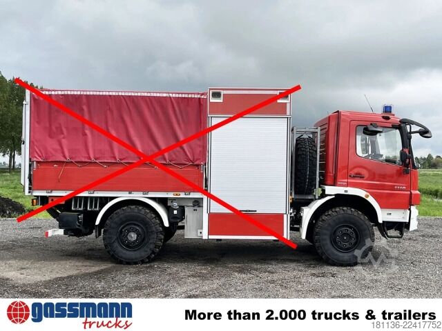 Truck chassis Mercedes-Benz Atego 1118/23 4x4 AF