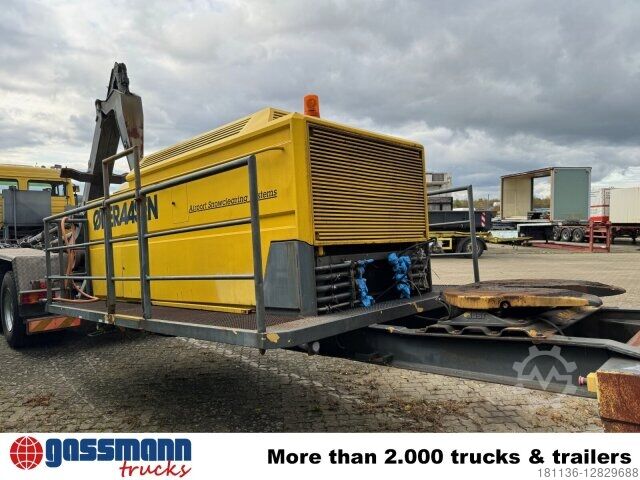 Roll-off container  Abrollbare OVERAASEN Hydraulik Station, V8