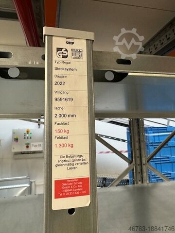 Plug-in shelving Jungheinrich Stecksystem