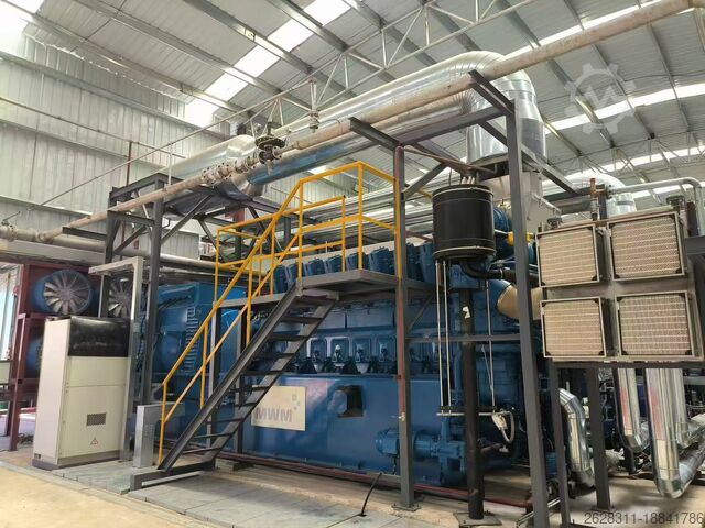 Gasgeneratorsatz, KWK, 4500 kW Gas generator MWM TCG 2032B V16
