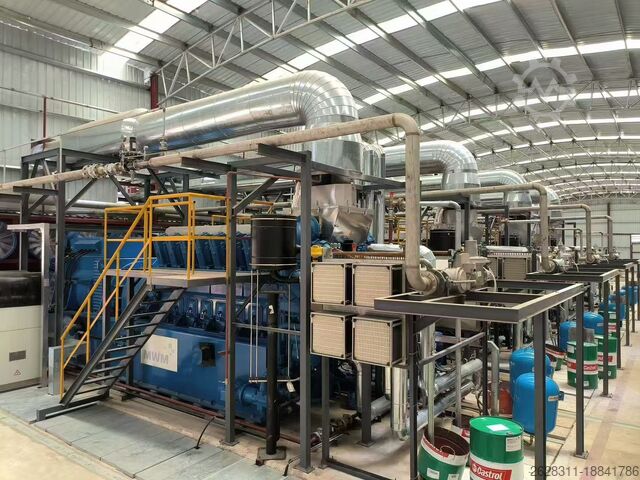 Gasgeneratorsatz, KWK, 4500 kW Gas generator MWM TCG 2032B V16