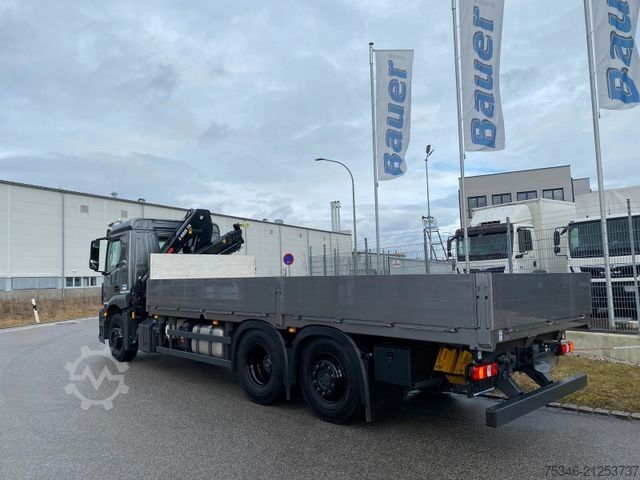 Autokran MERCEDES-BENZ 2540Pritsche7,00m/KranHiab118/Lenkachse/NL13,9to