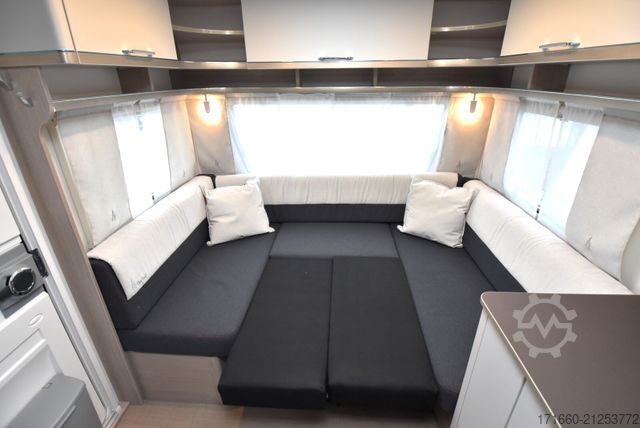 Wohnwagen BÜRSTNER Premio 455 TS Black Forest - 6.019 Euro sparen!