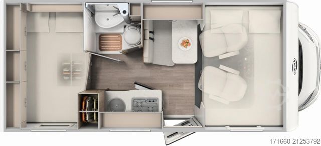 Alkoven Wohnmobil CARADO pro A 132