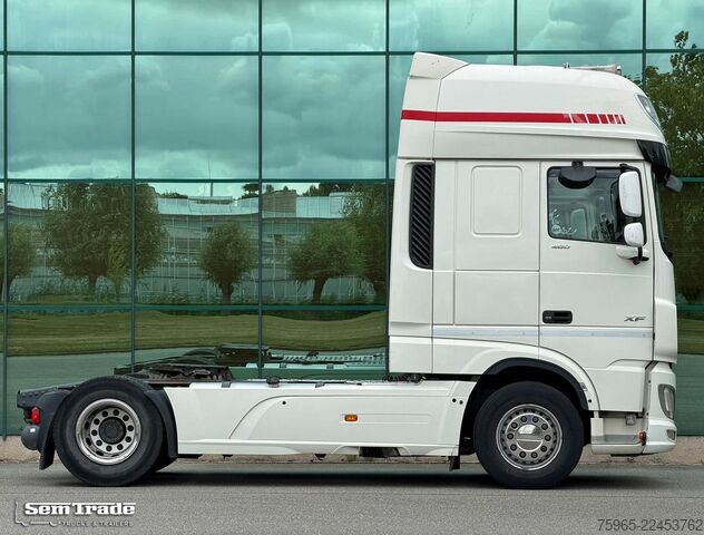 Standard tractor unit DAF XF 480 FT SSC 2X TANKS PARK AIRCO ONLY 732.000 K