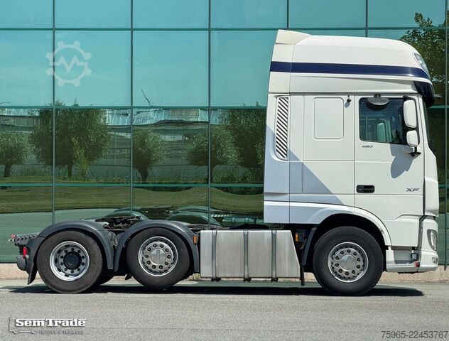 Standard tractor unit DAF XF 480 FTG SSC 6X2 TWINSTEER 760.000 KM PTO + HY