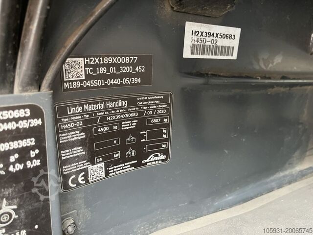 Dieselstapler Linde H45D-02