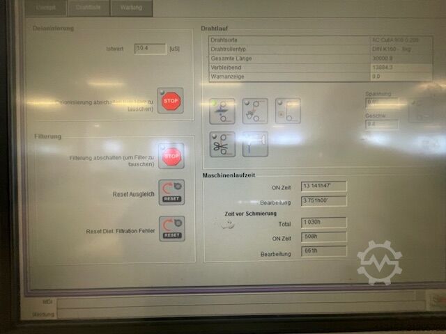 Wire eroding machine GF Machining Solutions CUT200SP