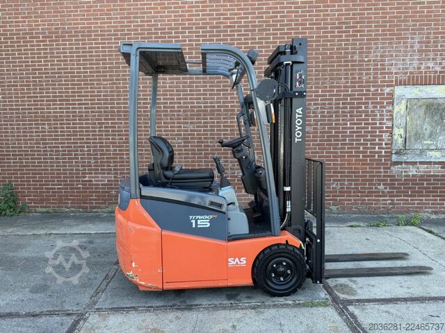 Elektro 3 Rad-Stapler Toyota 7FBEST15