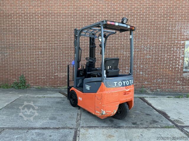 Elektro 3 Rad-Stapler Toyota 7FBEST15
