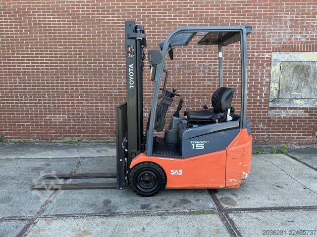 Elektro 3 Rad-Stapler Toyota 7FBEST15