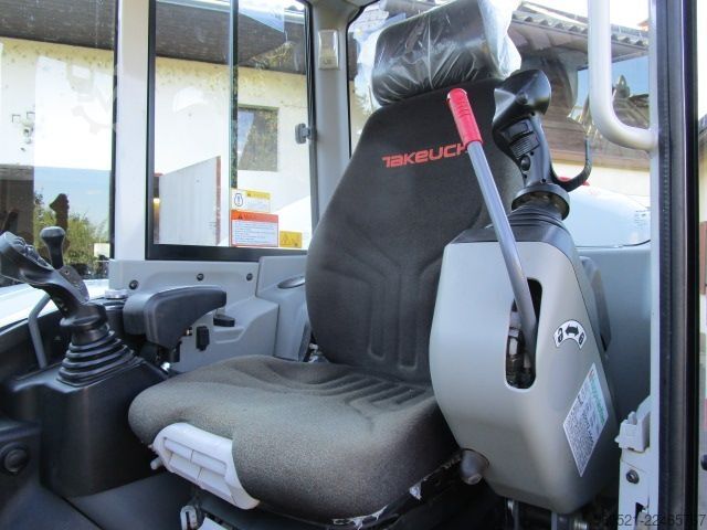 Minibagger Takeuchi TB 370 - Powertilt + Schnellwechsler-Klima-4 Löffe