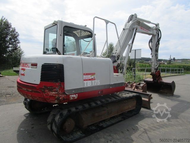 Minibagger Takeuchi TB 175 mit Klima + Powertilt + hydr. Schnellw. + 3