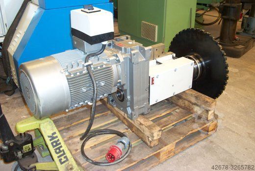 Frässpindeleinheit z.B. für Kurbelwellen SEMA SE 100