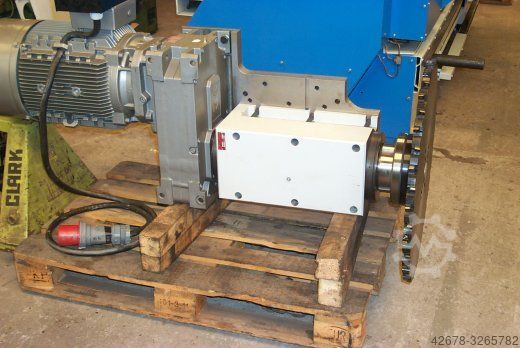 Frässpindeleinheit z.B. für Kurbelwellen SEMA SE 100