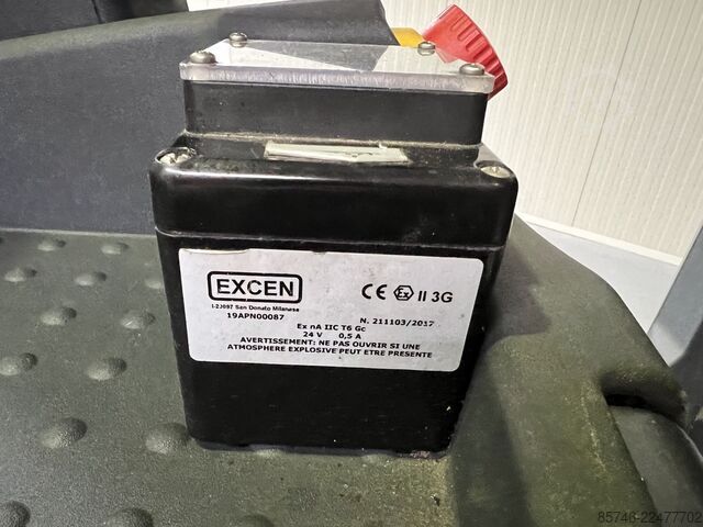 ECE 310 * Atex EX * 3G / Zone 2  !! NEW battery !! JUNGHEINRICH ECE 310 * Atex EX * 3G / Zone 2  !! NEW battery !!