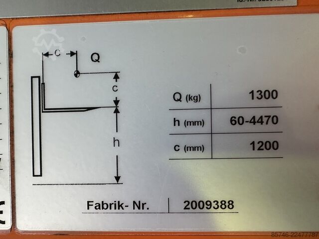 EGP 13 / 44 So (1.3T @ 1200 MM !!) * DEMO !! Triplex FFL !! HUBTEX EGP 13 / 44 So ( 1.3T @ 1200 MM !! ) * DEMO !! Triplex FFL !!
