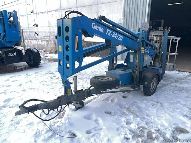 Trailer-Mounted Boom Lift Genie TZ34 12.36 m