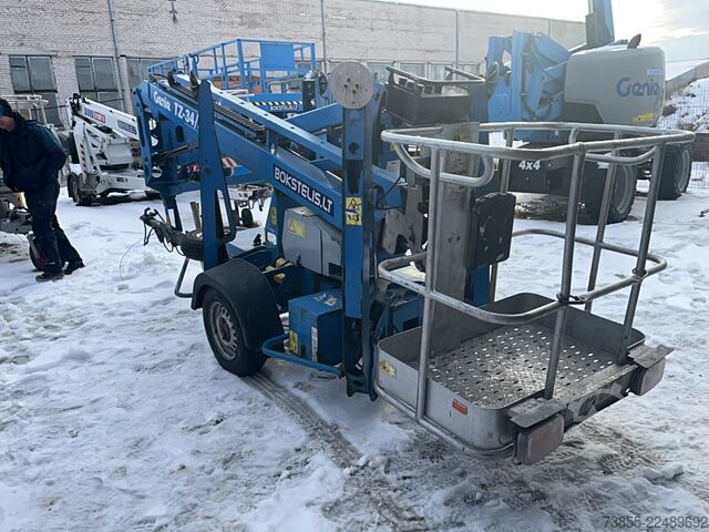 Trailer-Mounted Boom Lift Genie TZ34 12.36 m